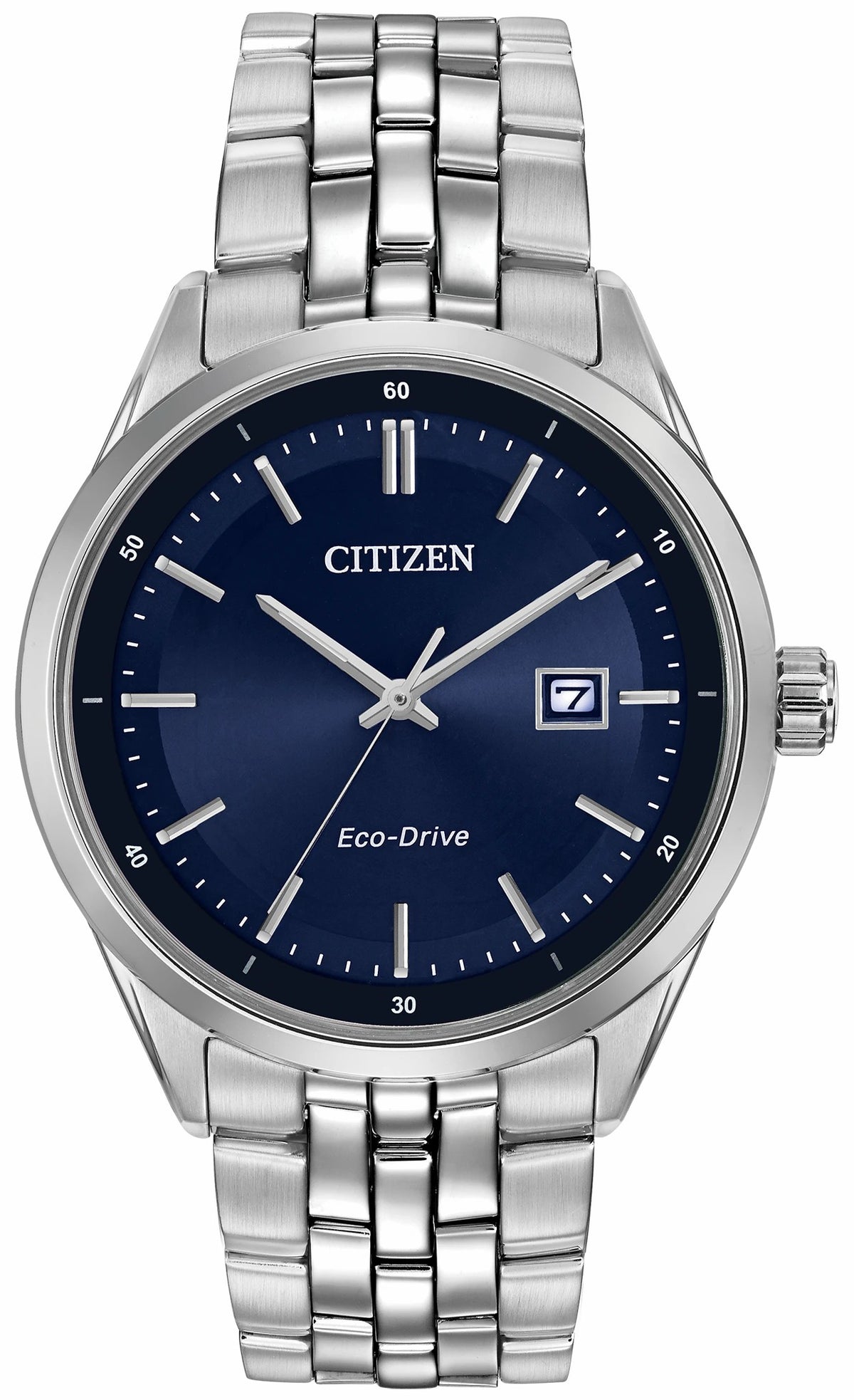 Corso - Men's Eco-Drive BM7251-53L Crystal Blue Dial Watch