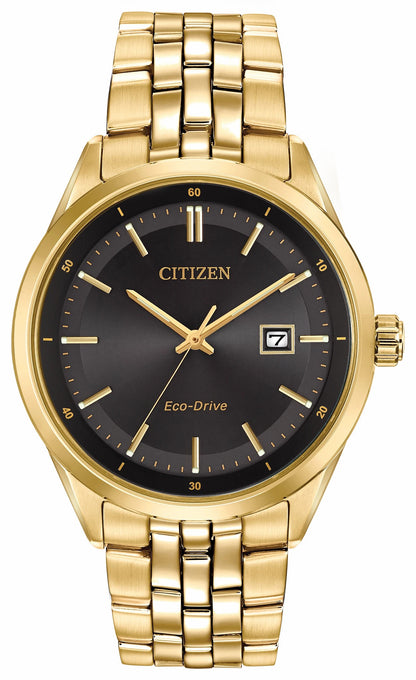 Corso - Men's Eco-Drive BM7252-51E Gold Tone Steel Watch