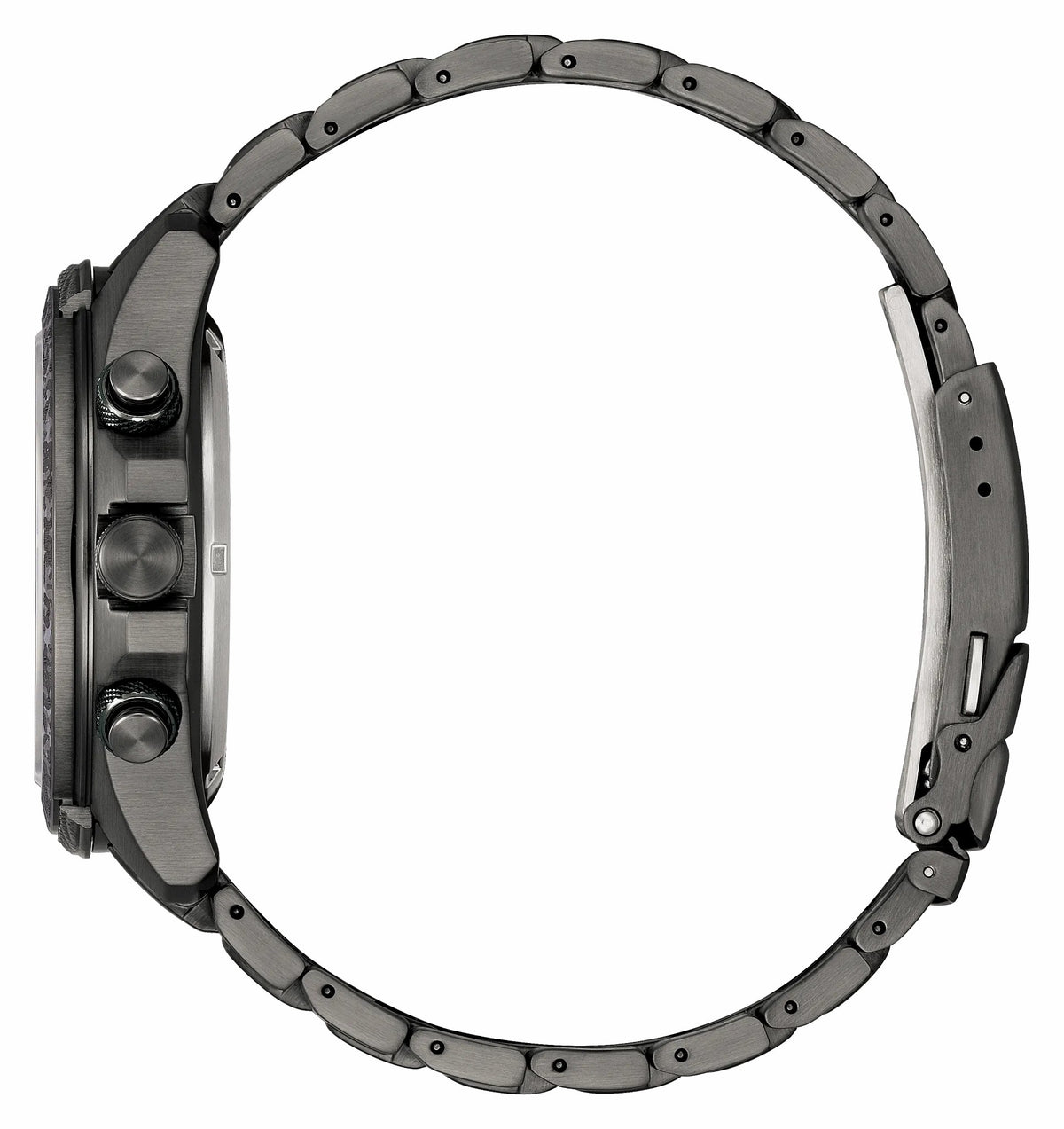 Promaster Land U822 Black Dial Stainless Steel Bracelet JV1008-63E