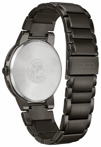 Axiom - Men's Eco-Drive BJ6517-52E Steel Solar Watch