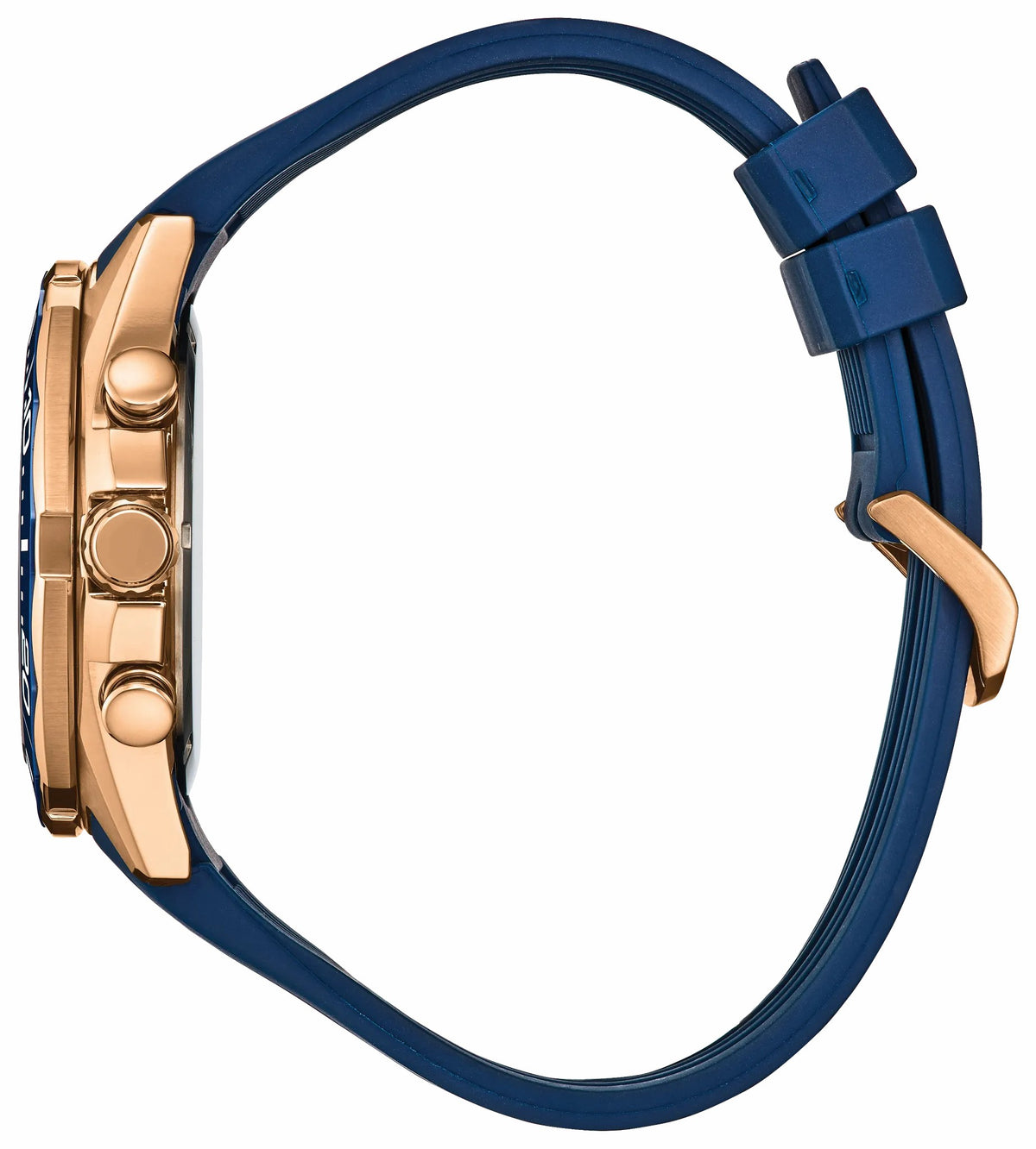 Endeavor Chrono Blue Dial Polyurethane Strap CA4733-00L