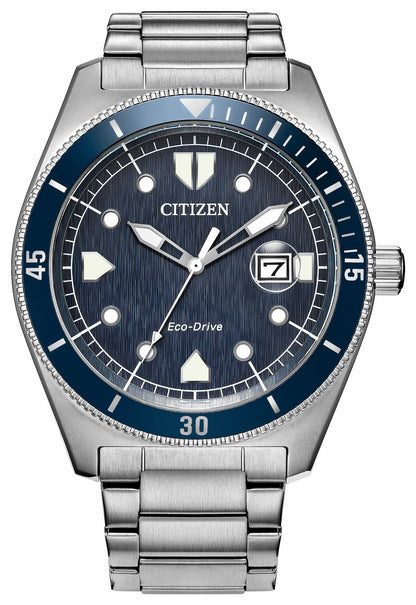 Terra Force Blue Dial Stainless Steel Bracelet AW1886-59L