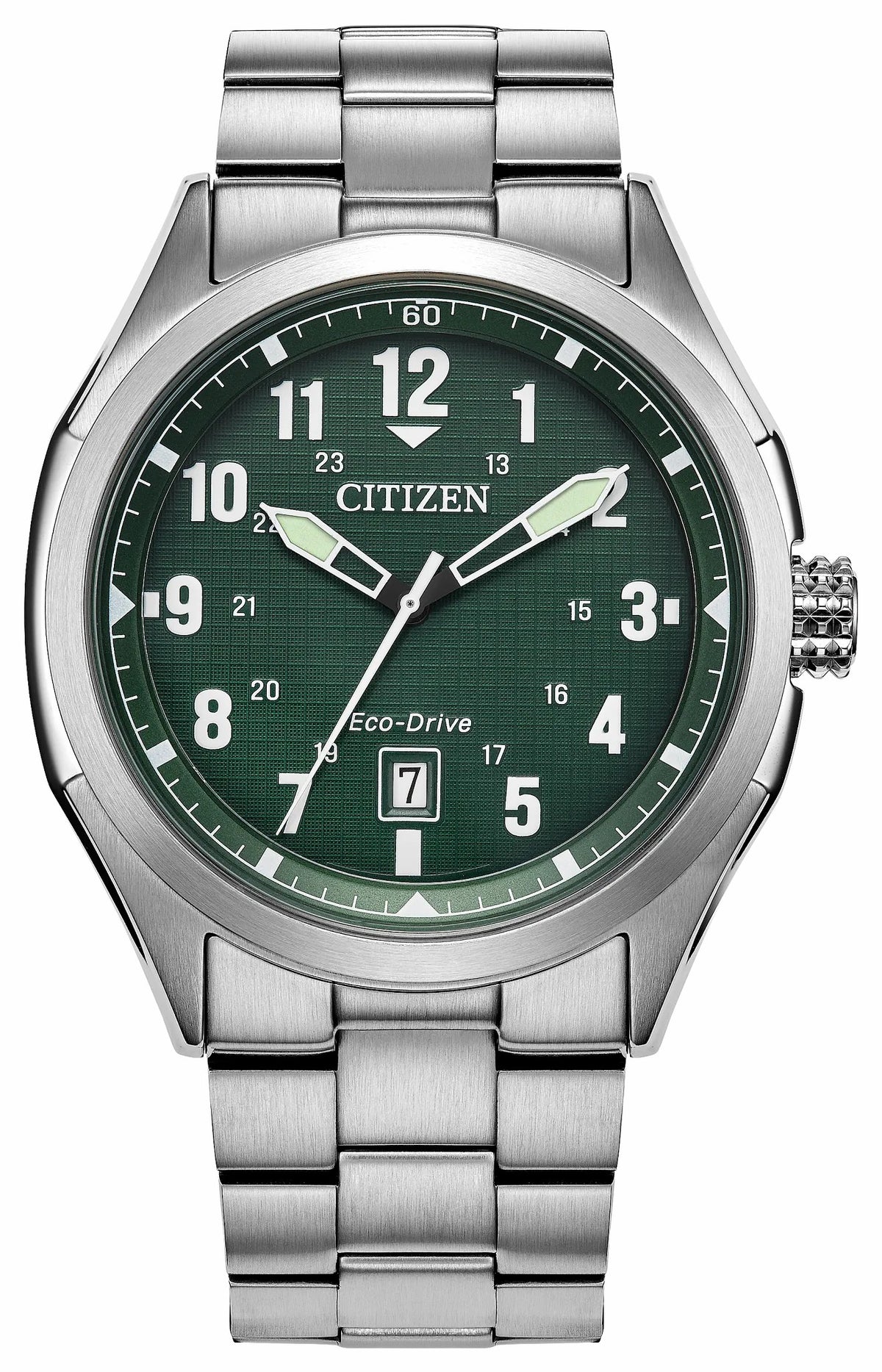 Terra Force Green Dial Stainless Steel Bracelet AW1890-51X