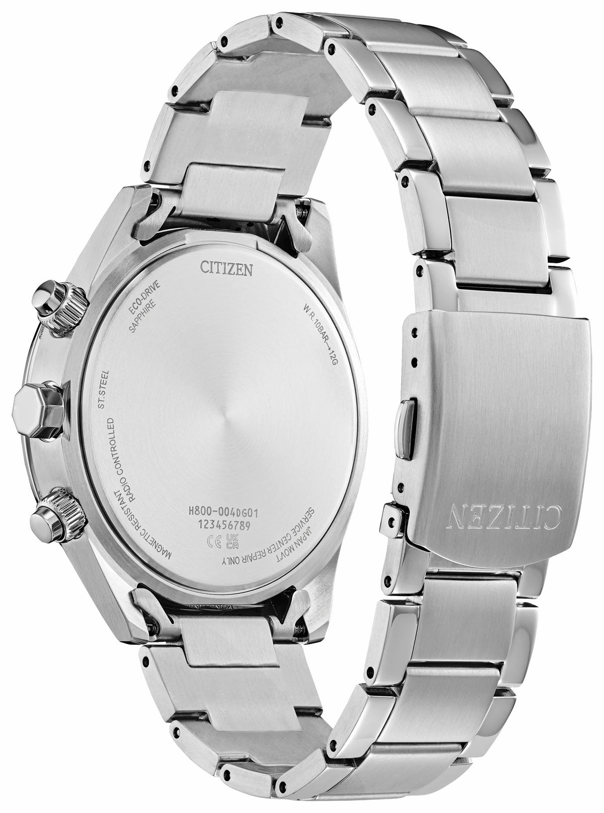 Sport Luxury Light Blue Dial Stainless Steel Bracelet AT8260-51M
