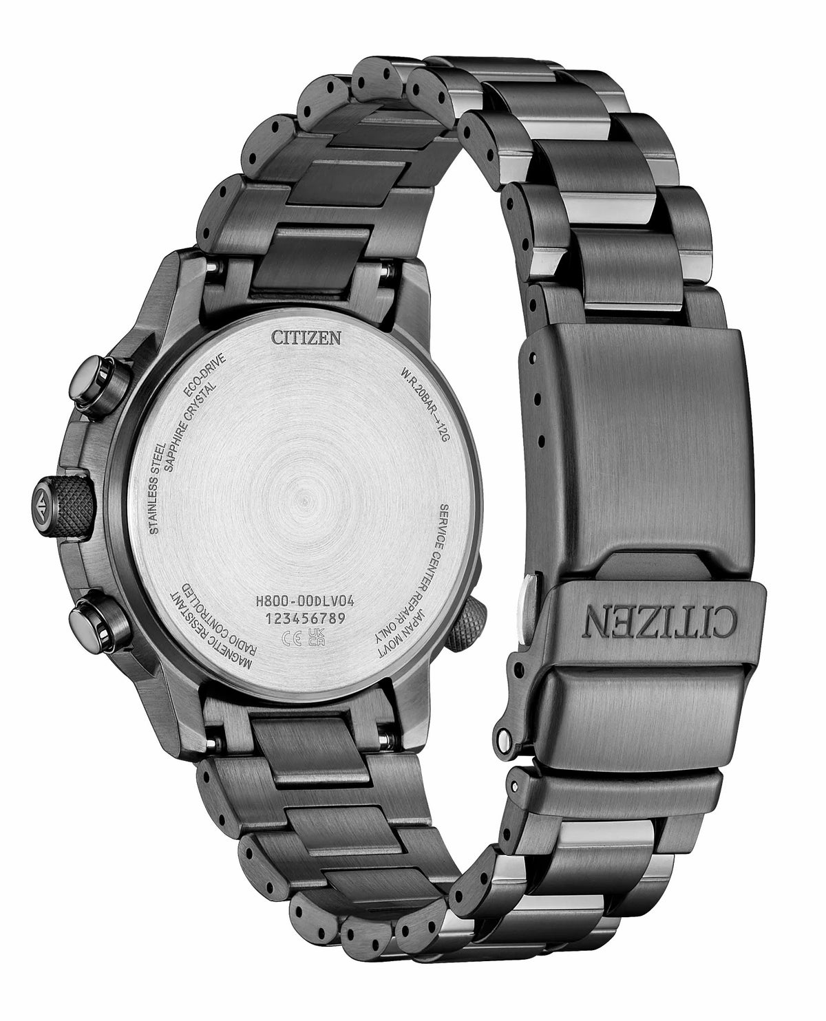 Promaster Navihawk A-T Silver-Tone Dial Stainless Steel Bracelet AT8304-57A