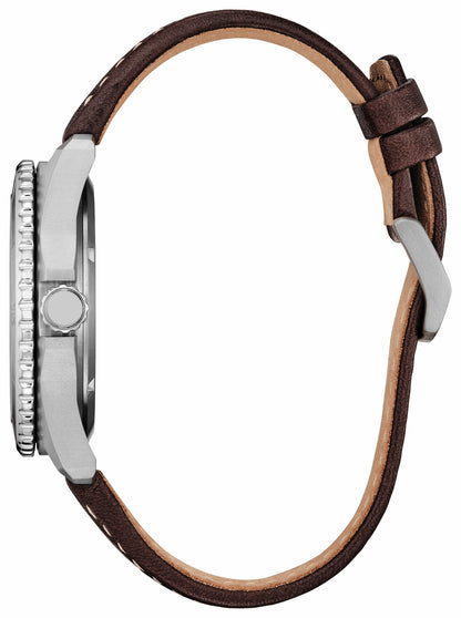 Brycen Blue Dial Leather Strap AW1840-09L