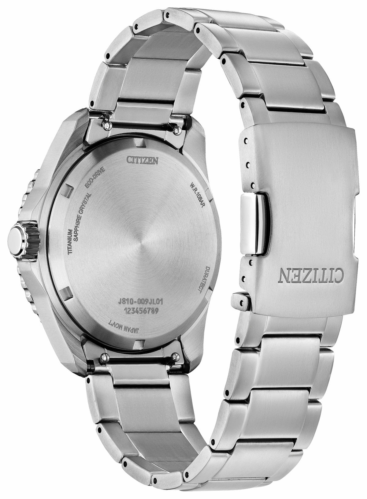 Brycen Black Dial Super Titanium Bracelet AW1840-50E
