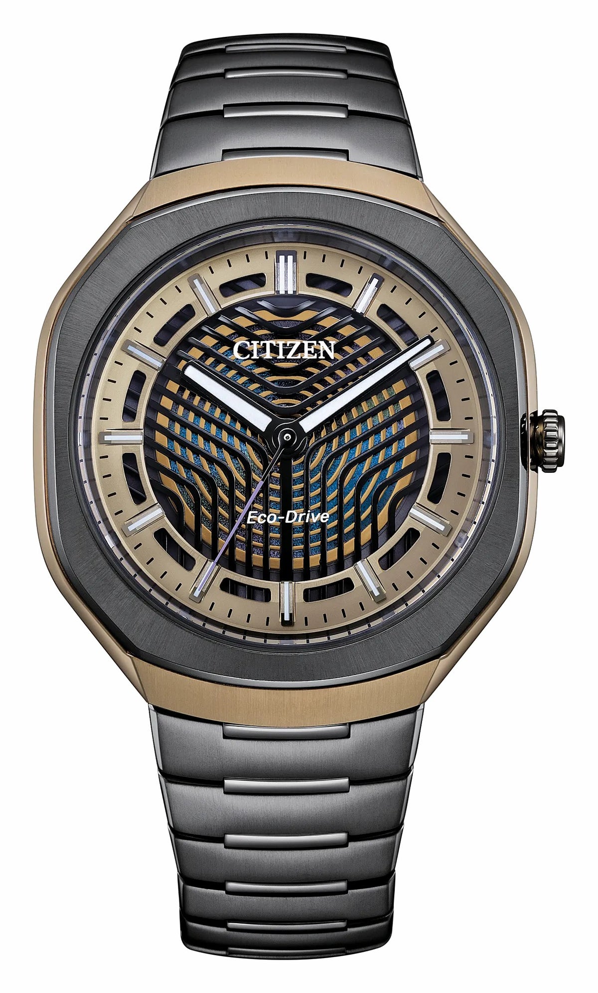 Eco-Drive PHOTON Black Dial Super Titanium with DLC Coating Bracelet BJ6569-59X