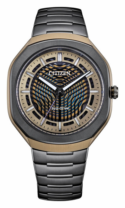 Eco-Drive PHOTON Black Dial Super Titanium with DLC Coating Bracelet BJ6569-59X