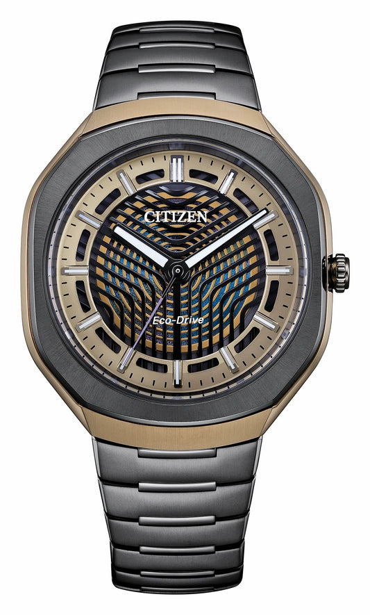 Eco-Drive PHOTON Black Dial Super Titanium with DLC Coating Bracelet BJ6569-59X