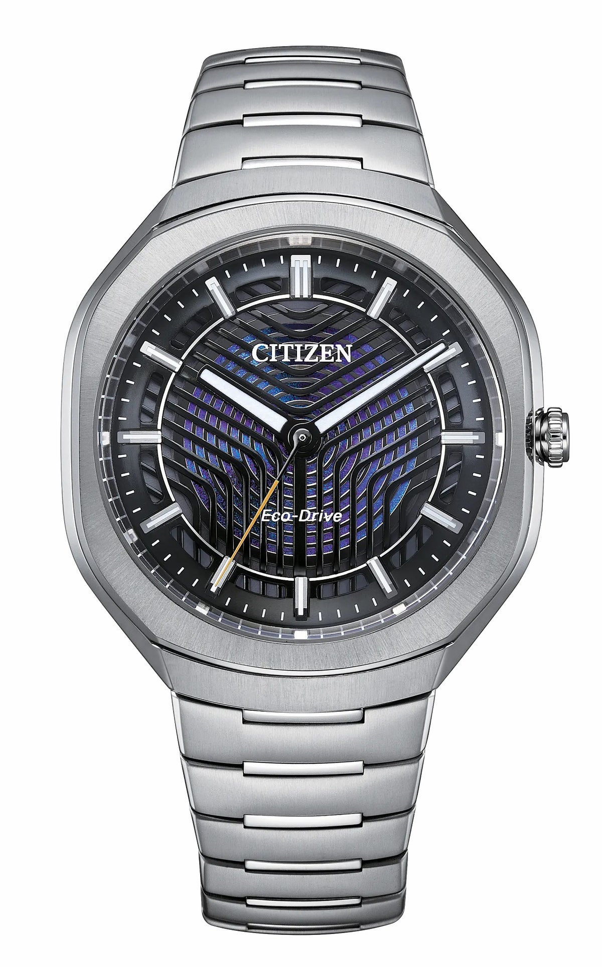 Eco-Drive PHOTON Black Dial Super Titanium Bracelet BJ6560-53W