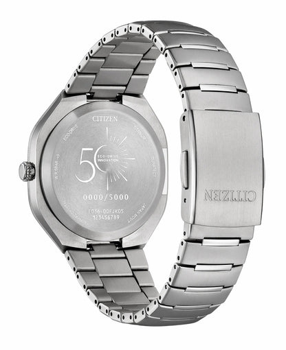 Eco-Drive PHOTON Black Dial Super Titanium Bracelet BJ6560-53W