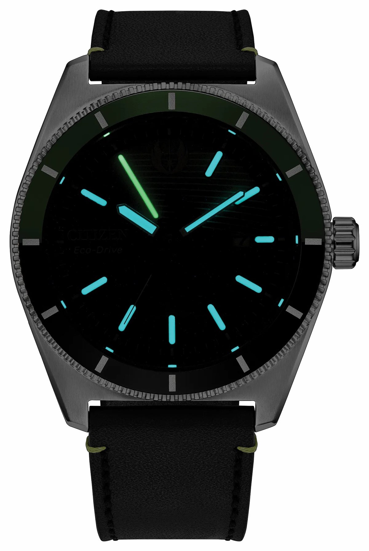 Luke Skywalker, Jedi Master Black Dial Leather Strap AW1910-48W
