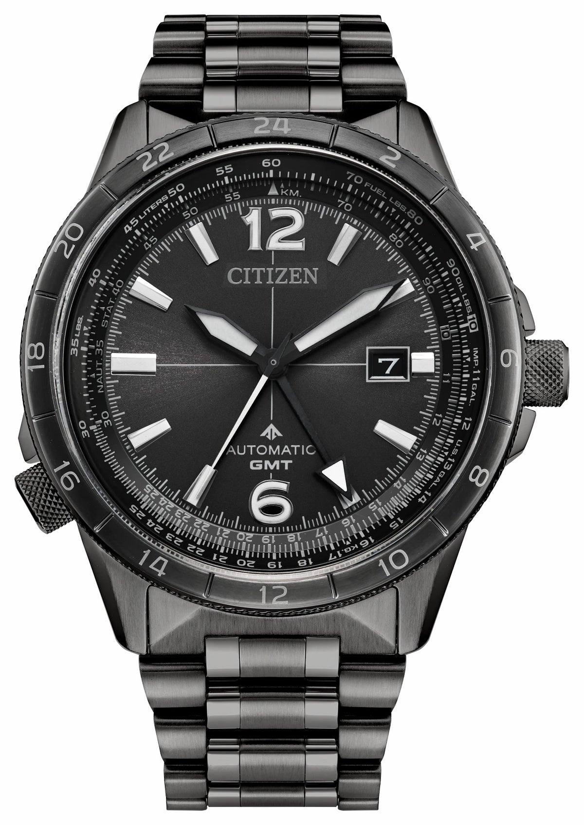 Promaster Air GMT Gray Dial Stainless Steel Bracelet NB6045-51H