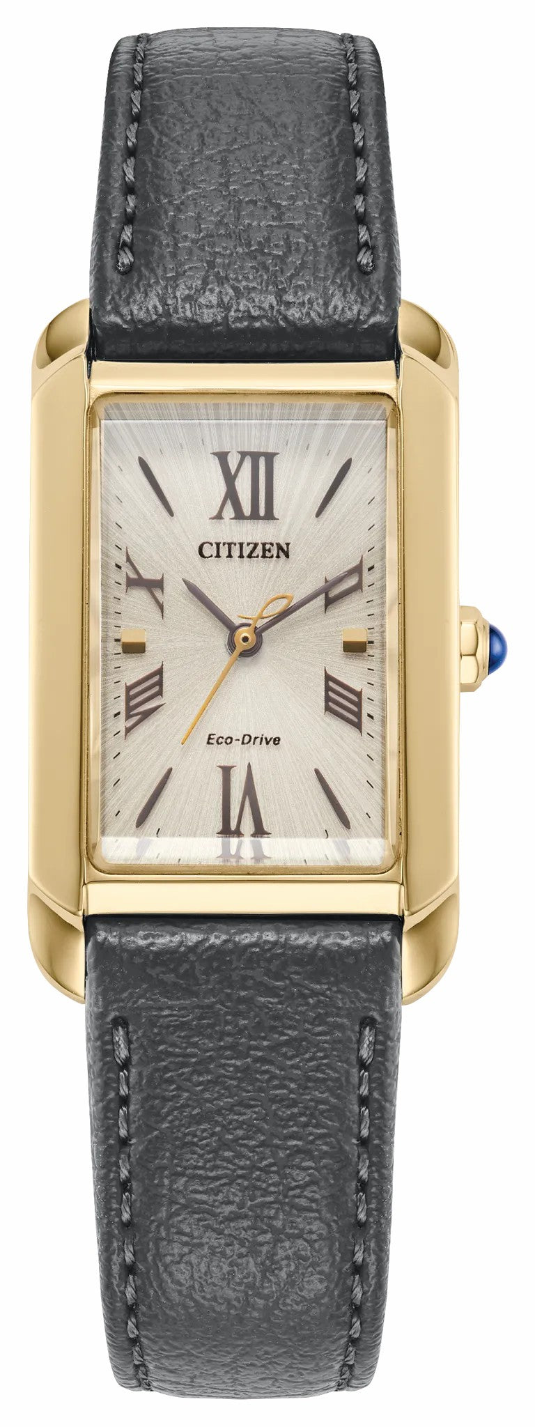 Citizen L Bianca Gold-Tone Dial Apple Leather Strap EW5622-09P