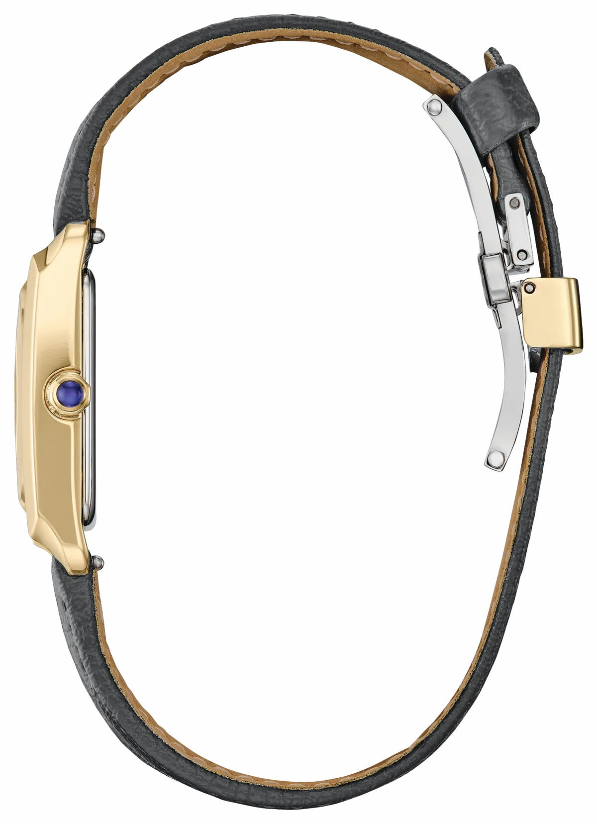 Citizen L Bianca Gold-Tone Dial Apple Leather Strap EW5622-09P