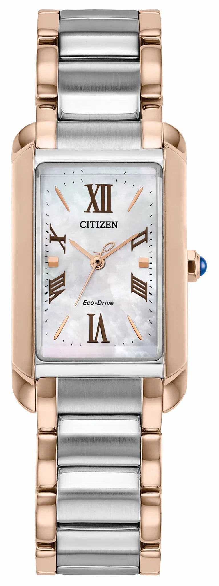 Citizen L Bianca White Dial Stainless Steel Bracelet EW5624-54Y