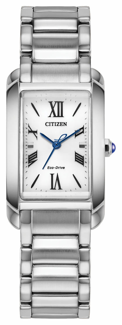 Citizen L Bianca White Dial Stainless Steel Bracelet EW5620-55A