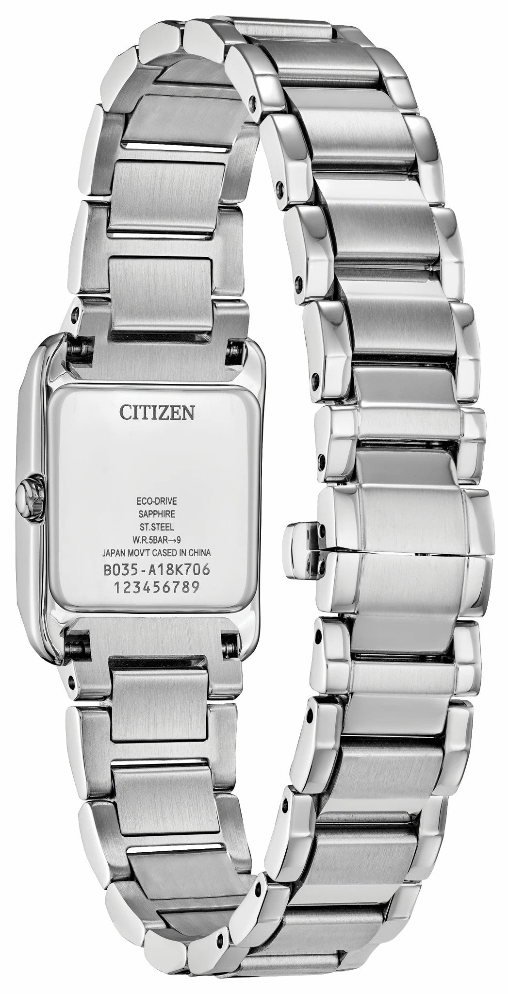 Citizen L Bianca White Dial Stainless Steel Bracelet EW5600-52D