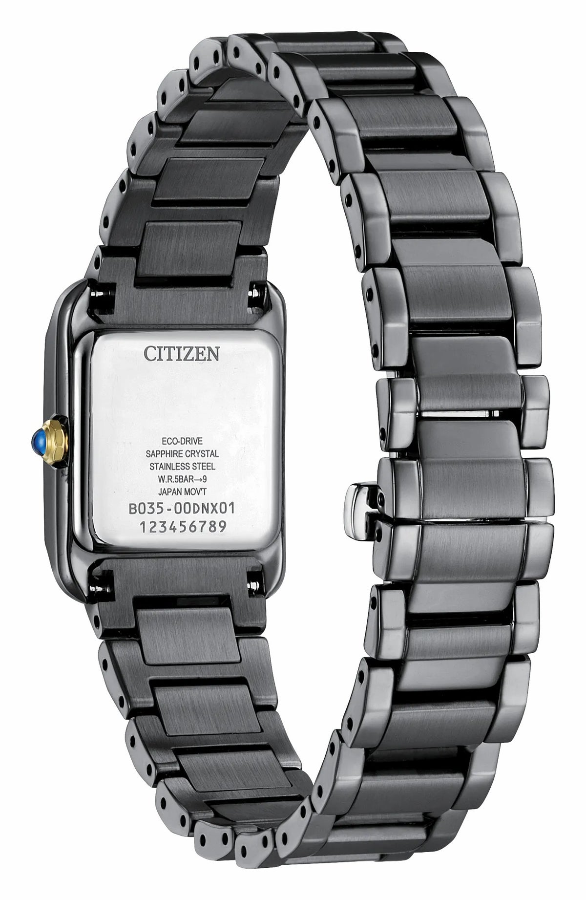 Citizen L Bianca LIGHT in BLACK Black Dial Stainless Steel Bracelet EW5636-55E