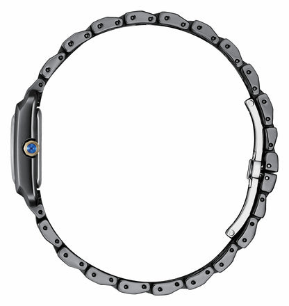 Citizen L Bianca LIGHT in BLACK Black Dial Stainless Steel Bracelet EW5636-55E