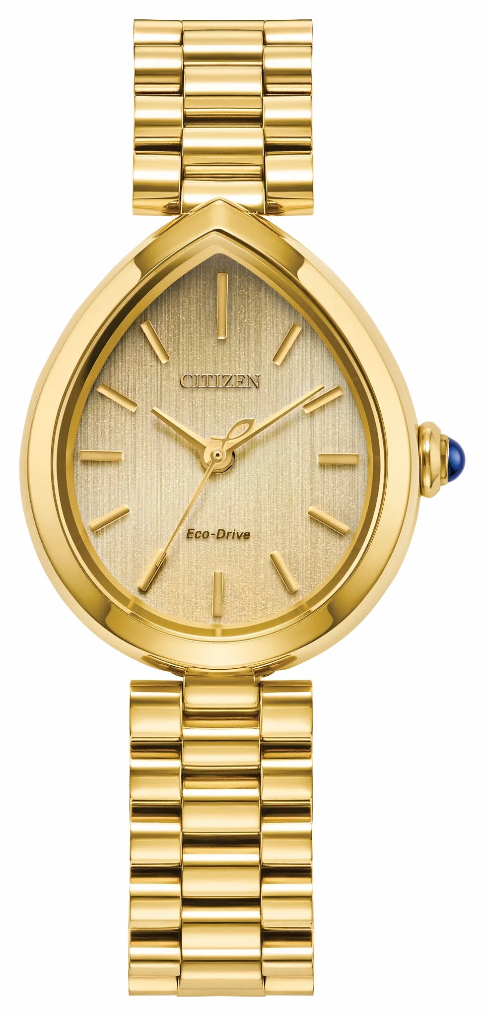Citizen L Rainell Gold-Tone Dial Stainless Steel Bracelet EM1202-50P