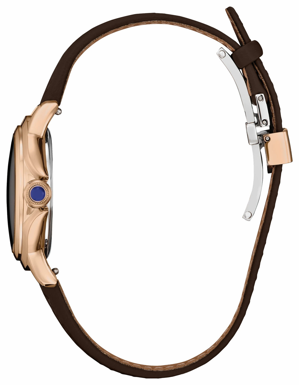 Citizen L Ceci Brown Dial Apple Leather Strap EM1163-09X
