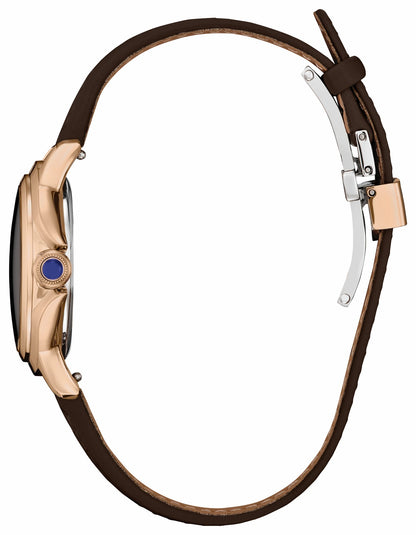 Citizen L Ceci Brown Dial Apple Leather Strap EM1163-09X