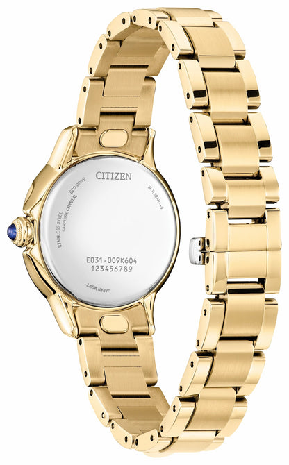 Citizen L Ceci White Dial Stainless Steel Bracelet EM1162-52A