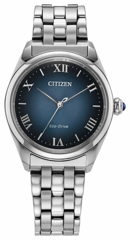 Citizen L Classic Navy Dial Stainless Steel Bracelet EM1140-80L