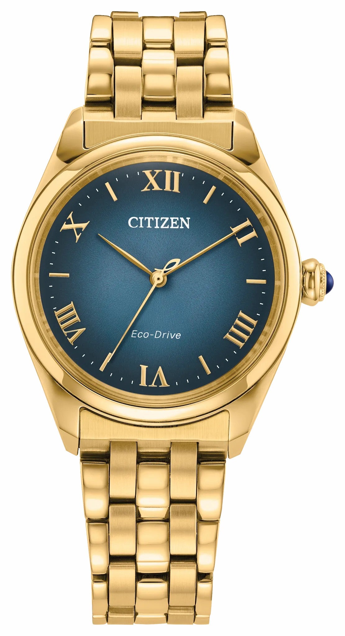 Citizen L Classic Blue Dial Stainless Steel Bracelet EM1142-84L