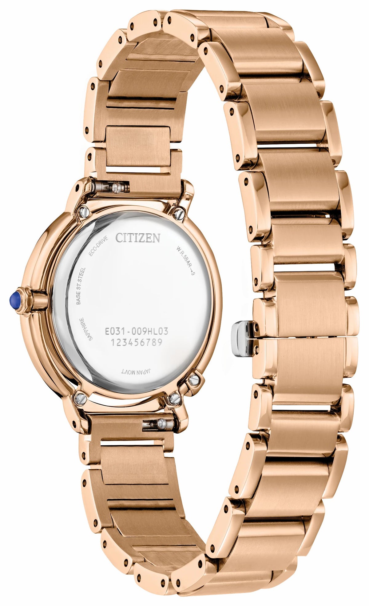 Citizen L Arcly White Dial Stainless Steel Bracelet EM1098-68D