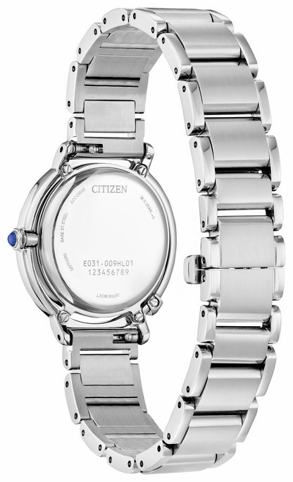 Citizen L Arcly Red Dial Stainless Steel Bracelet EM1091-67X