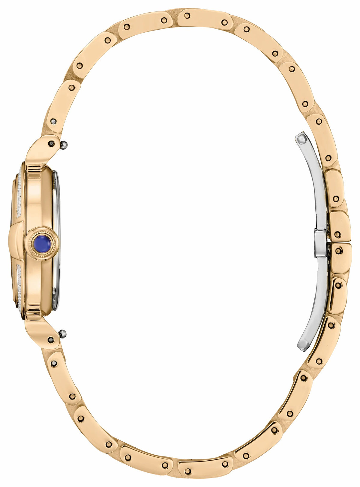 Citizen L Mae Green Dial Stainless Steel Bracelet EM1123-62X