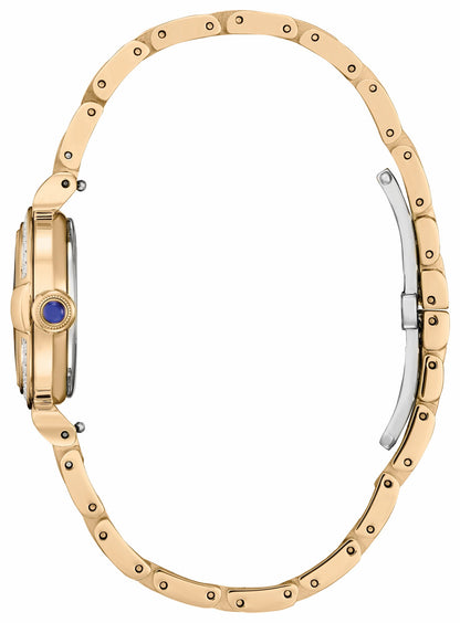 Citizen L Mae Green Dial Stainless Steel Bracelet EM1123-62X