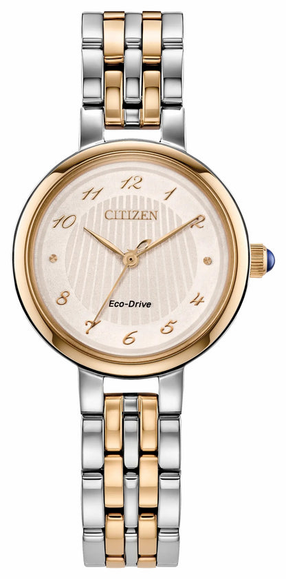 Citizen L Classic White Dial Stainless Steel Bracelet EM0996-84Y