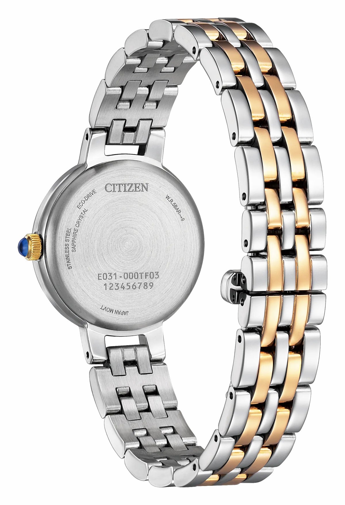 Citizen L Classic White Dial Stainless Steel Bracelet EM0996-84Y