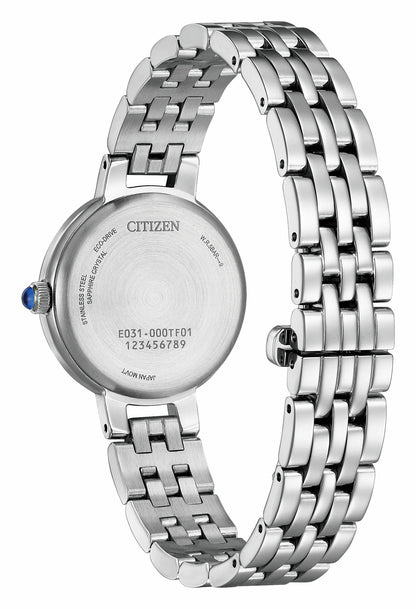 Citizen L Classic Black Dial Stainless Steel Bracelet EM0990-81E