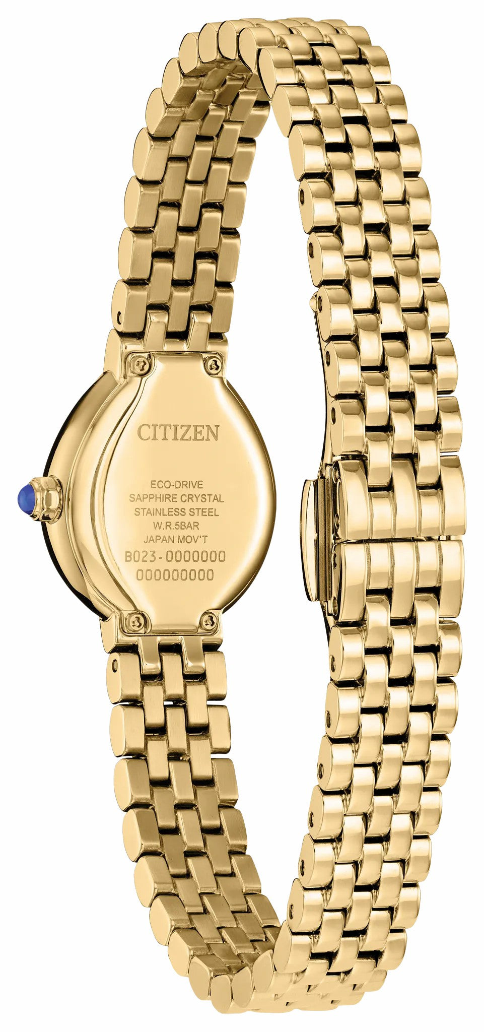 Citizen L Rainell White Dial Stainless Steel Bracelet EX1552-59A
