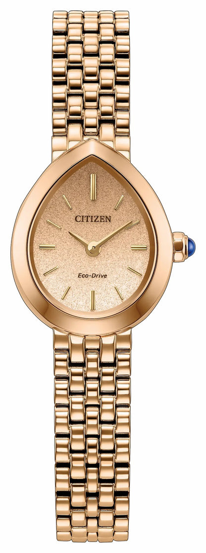 Citizen L Rainell Rose Gold-Tone Dial Stainless Steel Bracelet EX1553-56X