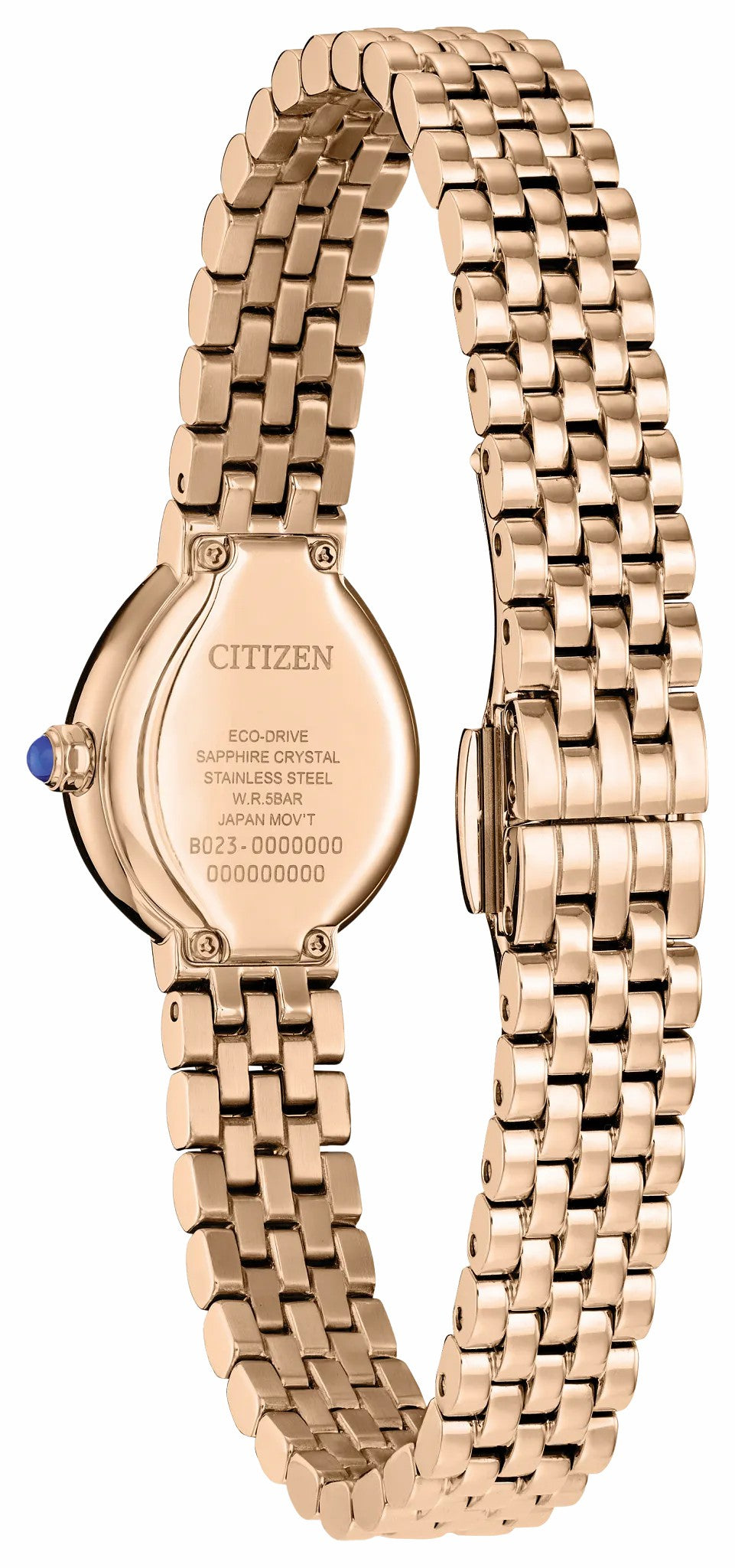 Citizen L Rainell Rose Gold-Tone Dial Stainless Steel Bracelet EX1553-56X