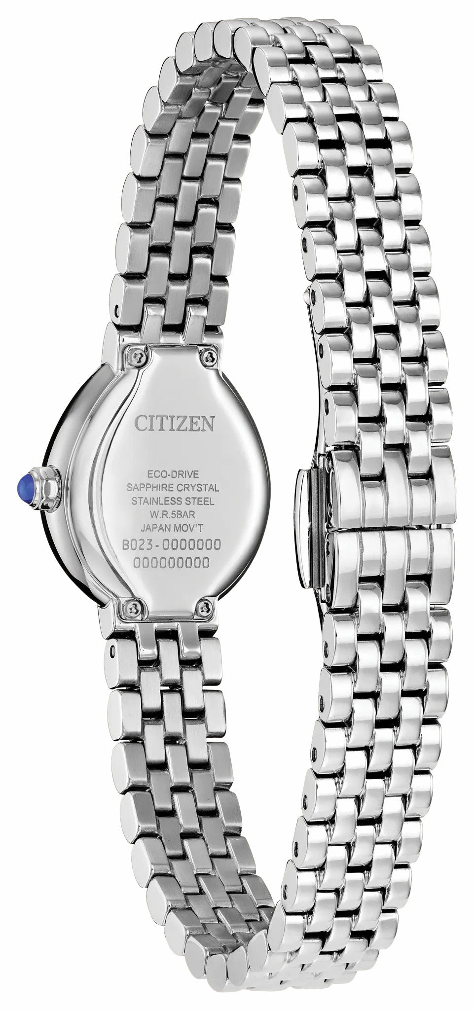Citizen L Rainell White Dial Stainless Steel Bracelet EX1550-54A