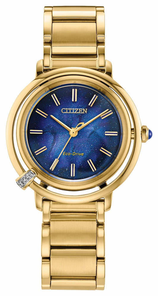 Citizen L Arcly Blue Dial Stainless Steel Bracelet EM1099-57L
