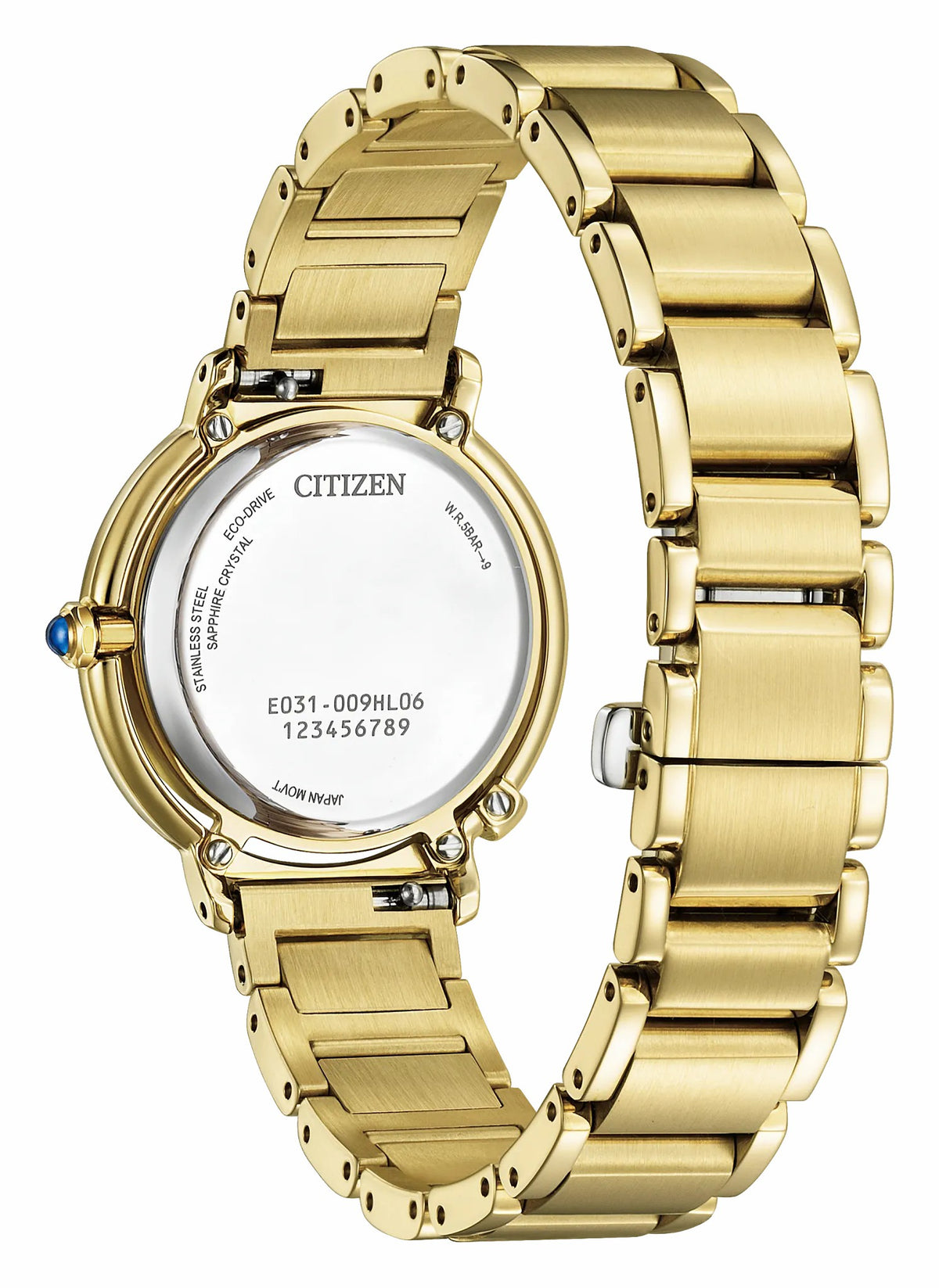 Citizen L Arcly Blue Dial Stainless Steel Bracelet EM1099-57L