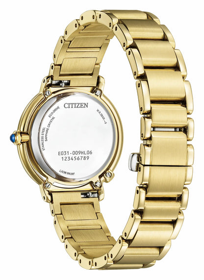 Citizen L Arcly Blue Dial Stainless Steel Bracelet EM1099-57L