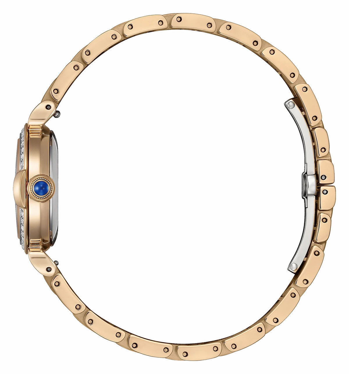 Citizen L Mae White Dial Stainless Steel Bracelet EM1123-89D