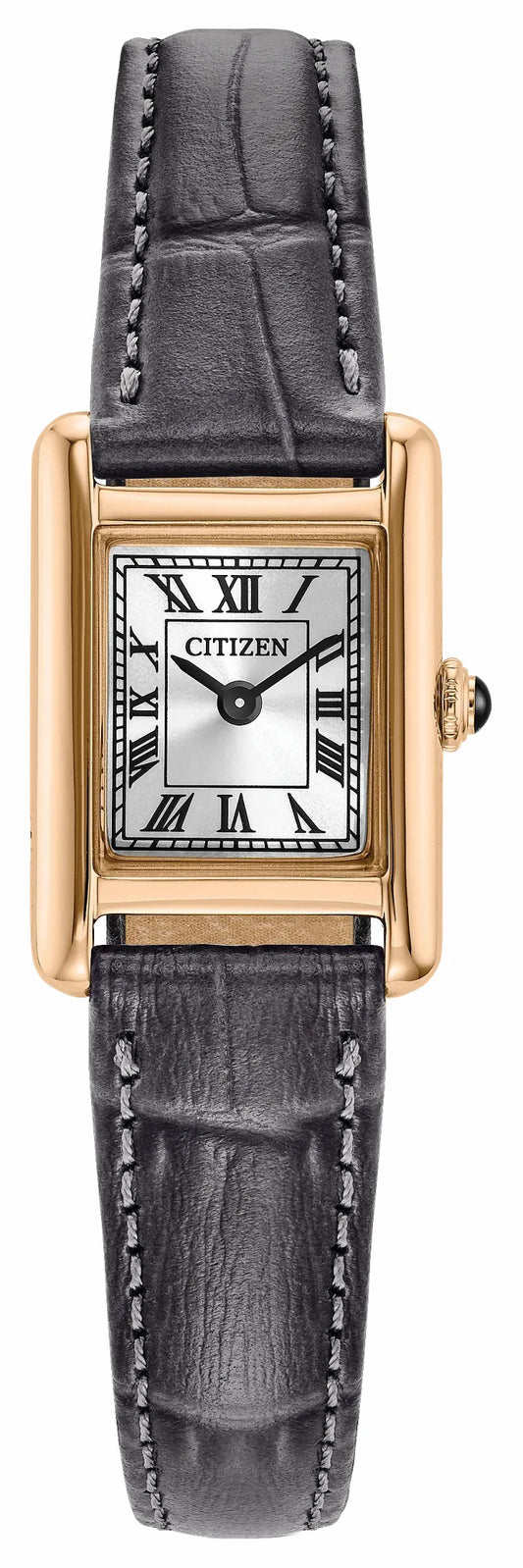 Fio Roma Beige Dial Leather Strap EG2799-18W