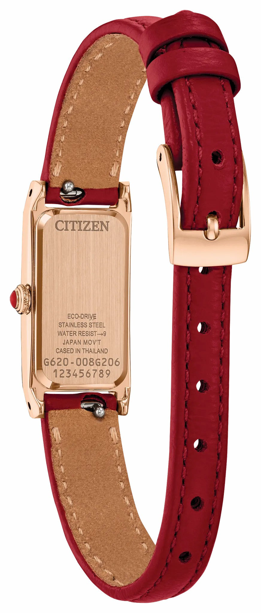 Fio White Dial Leather Strap EG7123-01A