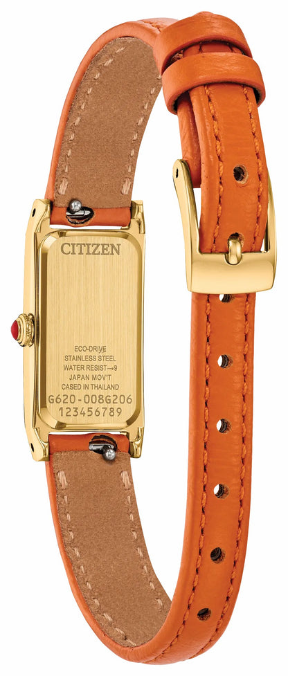 Fio White Dial Leather Strap EG7122-04A