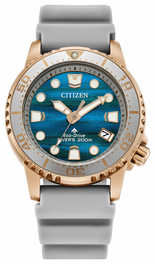 Promaster Dive Blue Dial Polyurethane Strap EO2023-00W
